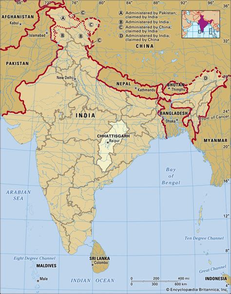 Chhattisgarh .